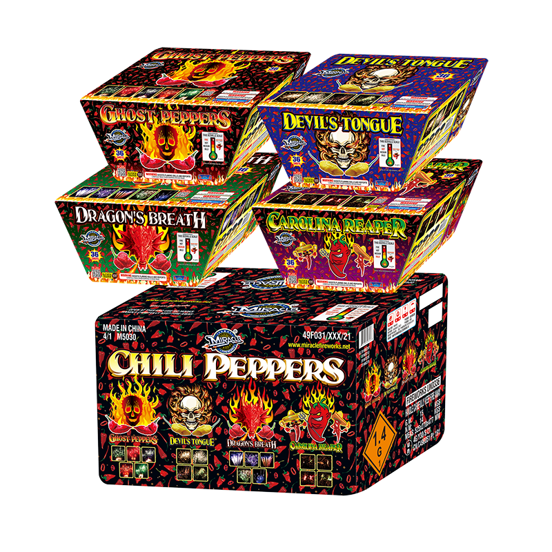 Chili Peppers36 Shots(Ghost Peppers, Devil's Tongue, Dragon's Chili Peppers36 Shots(Ghost Peppers, Devil's Tongue, Dragon's