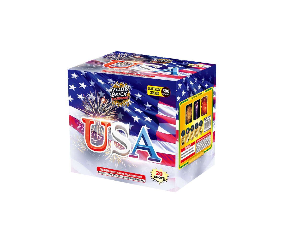 USA 20 shots – Helm Fireworks