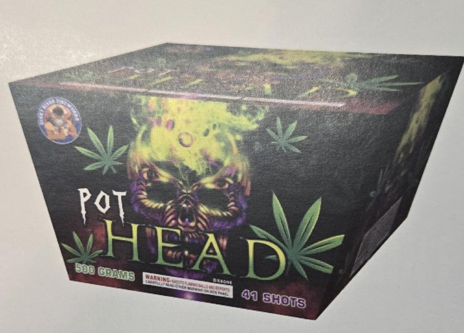 pothead box Pot Head 41 shots – Helm Fireworks