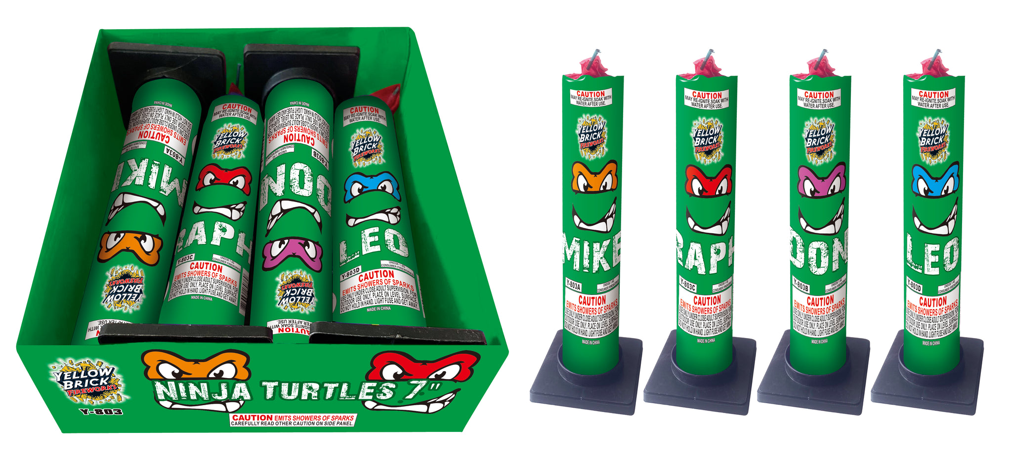 Ninja Turtles – Helm Fireworks