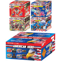 American Hero Series 25 Shots(Police, Firefighters, Army, and Navy)