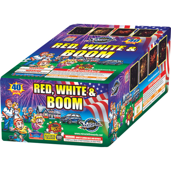 Red, White, & Boom 40 Shots