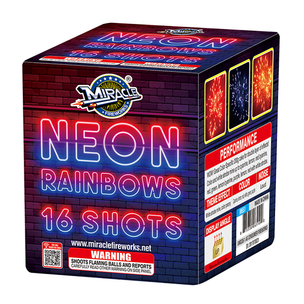 Neon Rainbows 16 Shots