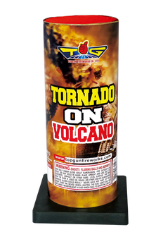 Tornado on Volcano